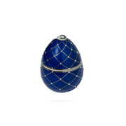 LADENAC Bois de Russie kék illatgyertya díszkövekkel (220 g) díszdobozban