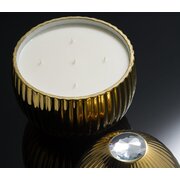 LADENAC Bois de Russie 5 kanócos illatosított gyertya arany - 18kt arannyal bevonva (3400g)