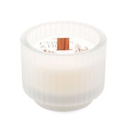 Paddywax Cypress & Fir illatgyertya "white frost" fa kanóccal 141 g