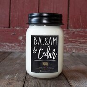MILKHOUSE GYERTYA Balsam Cédrus illatú gyertya Farmhouse Jar (368 g)