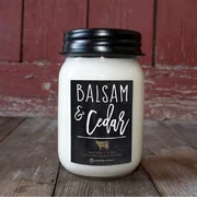 MILKHOUSE GYERTYA Balsam Cédrus illatú gyertya Farmhouse Jar (368 g)