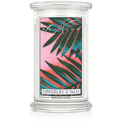 Kringle Candle Gingerlily & Palm nagyméretű 2 kanócos illatgyertya (624 g)
