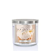 Kringle Candle TUMBLER Vanilla Cone 3 kanócos illatgyertya 411g