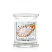 Kringle Candle Sea Salt & Tonka illatgyertya közepes 2 kanóc (411 g)