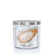 Kringle Candle TUMBLER Sea Salt & Tonka 3 kanócos illatgyertya 411g