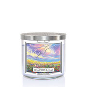 Kringle Candle TUMBLER Beautiful Day 3 kanócos illatgyertya 411g