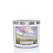 Kringle Candle TUMBLER Beautiful Day 3 kanócos illatgyertya 411g