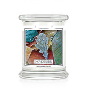 Kringle Candle Novembrrr illatgyertya közepes 2 kanóc (411 g)