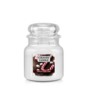 Country Candle Candy Cane Lane közepes 2 kanócos illatgyertya (453 g)
