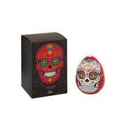 LADENAC Scull illatgyertya RED SCULL díszkövekkel (220 g) díszdobozban
