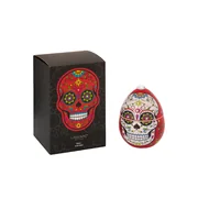 LADENAC Scull illatgyertya RED SCULL díszkövekkel (220 g) díszdobozban