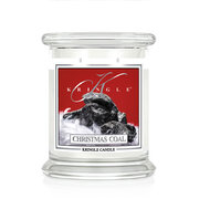 Kringle Candle Christmas Coal illatgyertya közepes 2 kanócos (411 g)