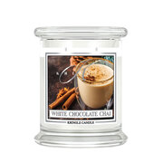 Kringle Candle White Chocolate Chai illatgyertya közepes 2 kanócos (411 g)