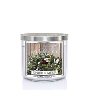 Kringle Candle Juniper Laurel 3 kanócos illatgyertya 411g