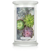 Kringle Candle Succulents nagy 2 kanócos illatgyertya (624 g)