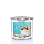 Kringle Candle TUMBLER Fruit & Flakes 3 kanócos illatgyertya 411g