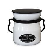 MILKHOUSE CANDLE Bogyós és krémes illatgyertya KRÉM TÉRKÉS (142 g)