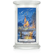 Kringle Candle Bavarian Christmas nagy 2 kanócos illatgyertya (624 g)