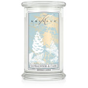 Kringle Candle Sandalwood & Cade nagy 2 kanócos illatgyertya (624 g)
