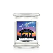 Kringle Candle Away in a Manger közepes 2 kanócos illatgyertya (411g)