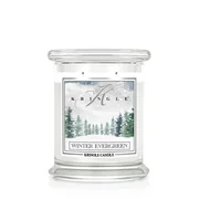 Kringle Candle Winter Evergreen illatgyertya közepes 2 kanócos (411g)