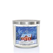Kringle Candle TUMBLER Christmas Cabin 3 kanócos illatgyertya (411g)