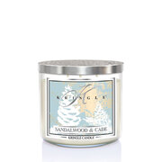 Kringle Candle TUMBLER Sandalwood & Cade 3 kanócos illatgyertya (411g)