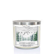 Kringle Candle TUMBLER Winter Evergreen 3 kanócos illatgyertya (411g)