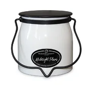 TEJHÁZ GYERTYA Midnight Plum illatú gyertya VAJ TEDÉLY 2 kanócos (454 g)
