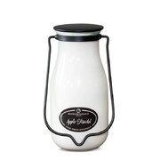 TEJHÁZ GYERTYA Apple Stroodel illatgyertya Milkflack nagy 396g