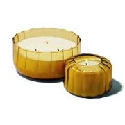 Paddywax RIPPLE Golden Ember illatú gyertya üvegedényben 4,5 oz./128g