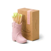 Paddywax NASVILLE COWBOY gyufatartó + gyufa 25 db - rózsaszín