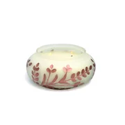 Paddywax CYPRESS & FIR illatgyertya díszített üvegedényben 14oz/397g