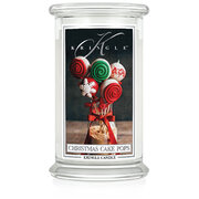 Kringle Candle Christmas Cake Pops nagy, 2 kanócos illatgyertya (624 g)