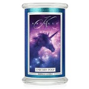Kringle Candle FANTASY Unicorn Poop nagy 2 kanócos illatgyertya (624 g)