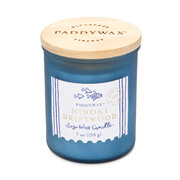 Paddywax COASTAL Hinoki Driftwood illatgyertya üvegtokban fa felsővel 8oz/226g