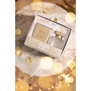 ipuro Essentials Time to Glow gyertya + diffúzor ajándékcsomagban 125g / 50ml