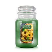 Country Candle elszenesedett ananász nagy 2 kanócos illatgyertya (737 g)
