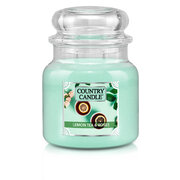 Country Candle Lemon Tea & Roses közepes 2 kanócos illatgyertya (510g)