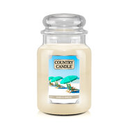 Country Candle Sand & Santal nagy 2 kanócos illatgyertya (737 g)