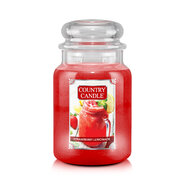 Country Candle Strawberry Limonade nagy 2 kanócos illatgyertya (737 g)