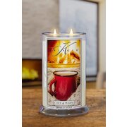Kringle Candle Cozy & Warm nagy 2 kanócos illatgyertya (624 g)