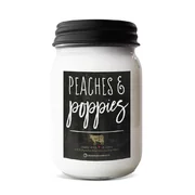 MILKHOUSE CANDLE Barack és mák illatgyertya Farmhouse Jar (368 g)