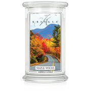 Kringle Candle Maple Woods nagy 2 kanócos illatgyertya (624 g)