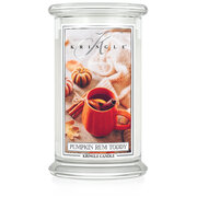 Kringle Candle Pumpkin Rum Toddy nagy 2 kanócos illatgyertya (624 g)