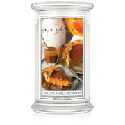 Kringle Candle Salted Maple Pumpkin nagy 2 kanócos illatgyertya (624 g)