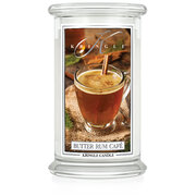 Kringle Candle Butter Rum Cafe nagy 2 kanócos illatgyertya (624 g)
