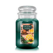 Country Candle Winter Spice nagy 2 kanócos illatgyertya (737 g)
