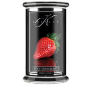Kringle Candle Reserve Juicy Strawberry nagy 2 kanócos illatgyertya (624 g)