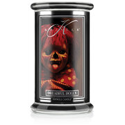 Kringle Candle Halloween Dreadful Dolly nagy 2 kanócos illatgyertya (624 g)